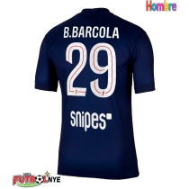 Camiseta Paris Saint-Germain Bradley Barcola #29 Primera Equipación 2025-26 manga corta